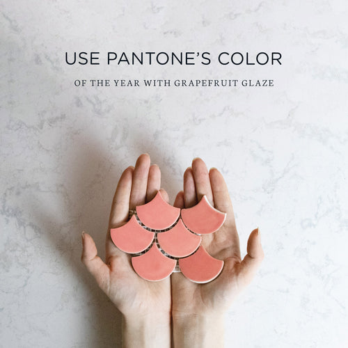 Use Pantone's Color of the Year with Grapefruit Glaze