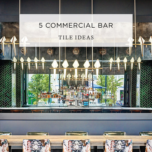 5 Commercial Bar Tile Ideas