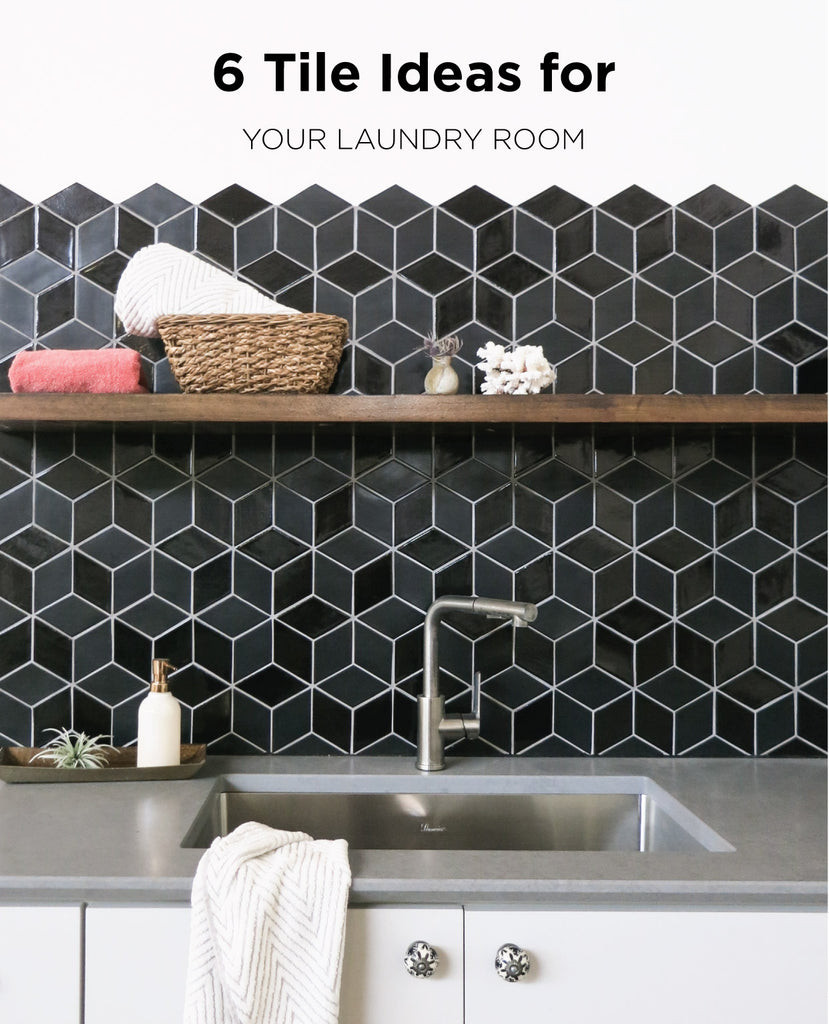 6 Inspiring Tile Ideas for Your Laundry Room | Mercury Mosaics