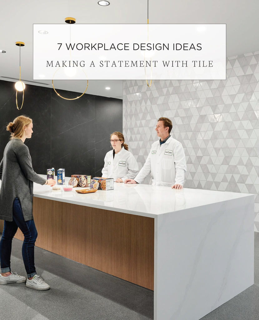 7 Workplace Design Ideas Making a Statement with Tile – Mercury