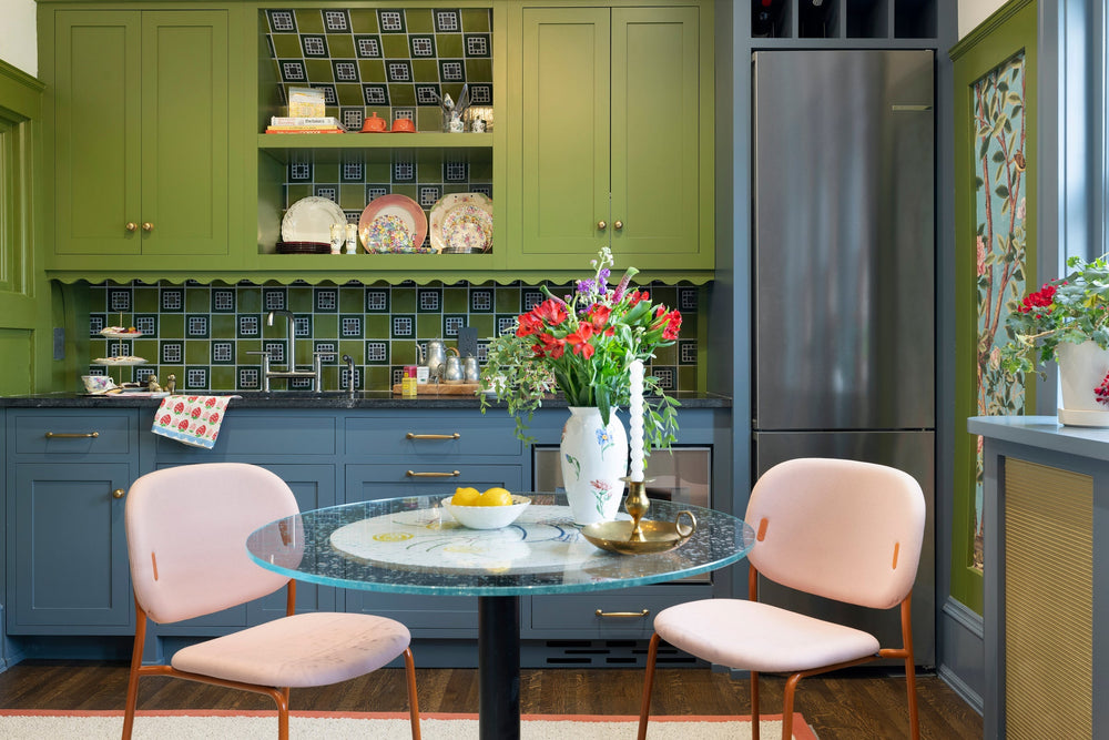 Custom Kitchen Backsplash at Pillsbury Castle