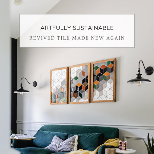 Artfully Sustainable, Revived Tile Made New Again
