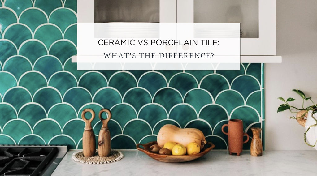 Ceramic vs. Porcelain Tile: What's the Difference?