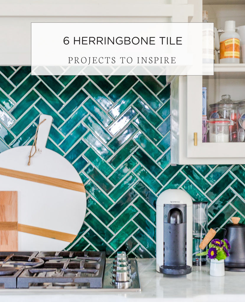 6 Herringbone Tile Projects to Inspire