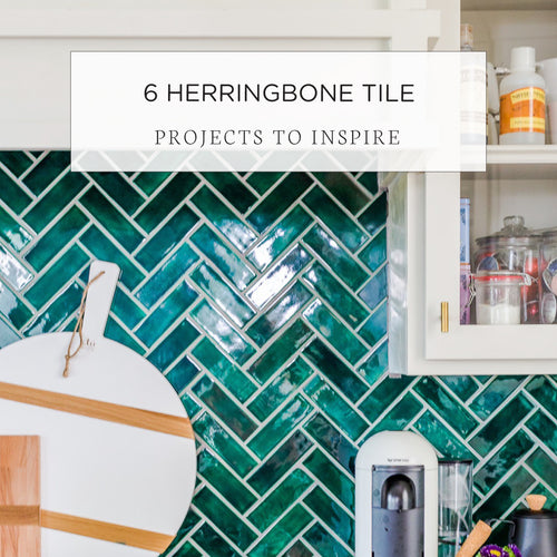 6 Herringbone Tile Projects to Inspire