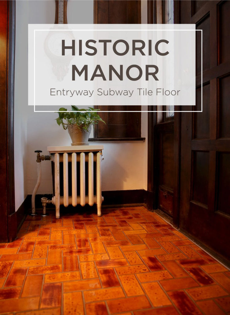 Historic Manor Entryway Tile Floor