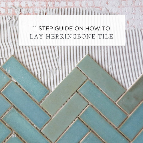 How to Lay Herringbone Tile: 11-Step Guide