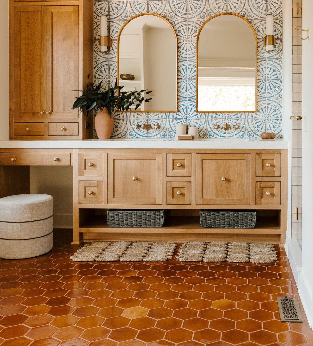 Chateau Margaux Terracotta Inspired Ensuite Floor
