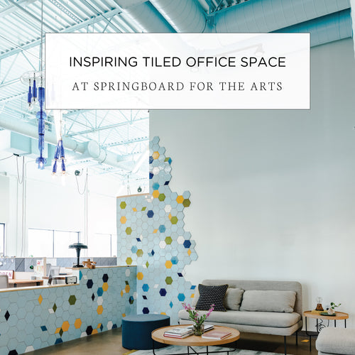 Inspiring Tiled Office Space at Springboard for the Arts