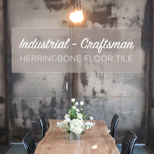 Industrial Craftsman Conference Room Floor Tile