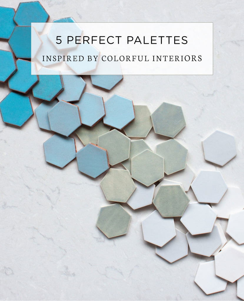 5 Perfect Palettes Inspired by Colorful Interiors