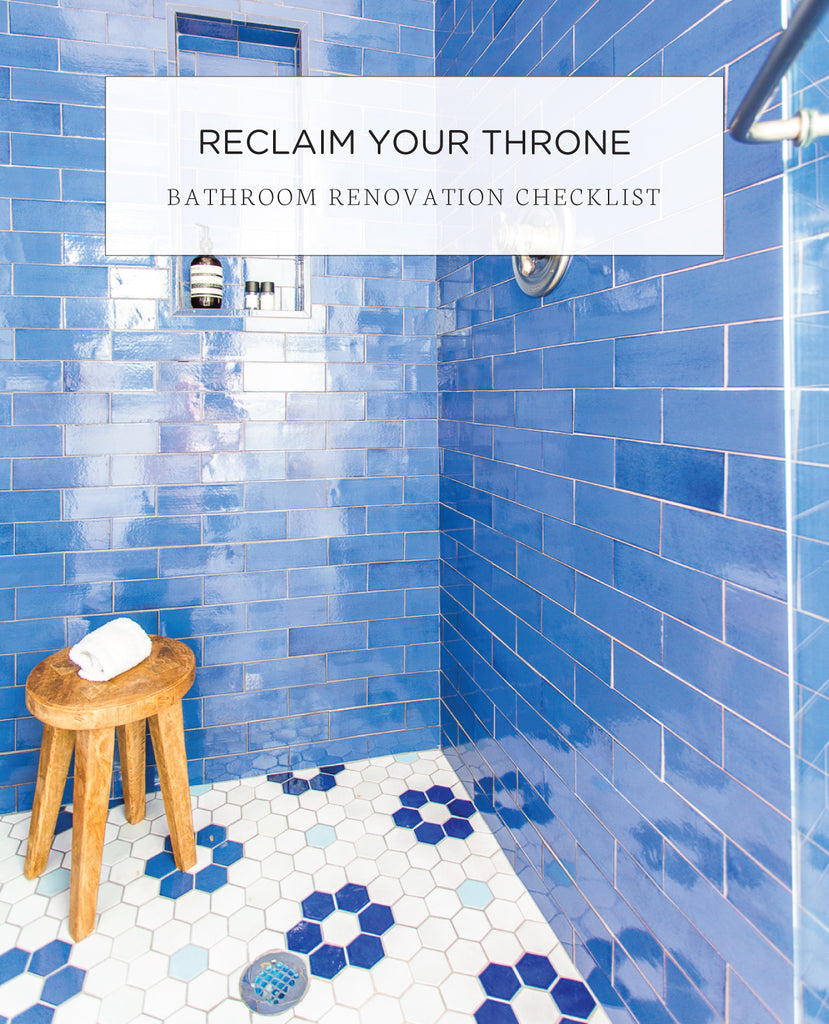 Checklist: What You Need To Tile Your Bathroom - Walls and Floors