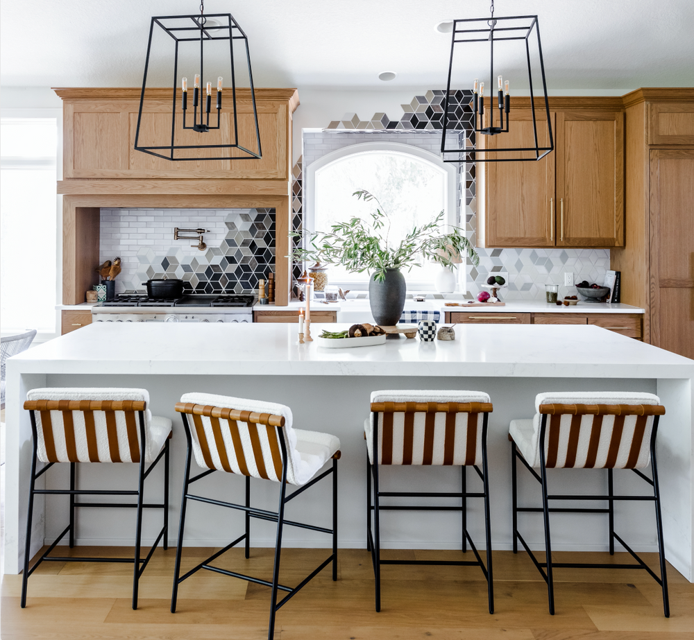 Stunning Ombre River Backsplash