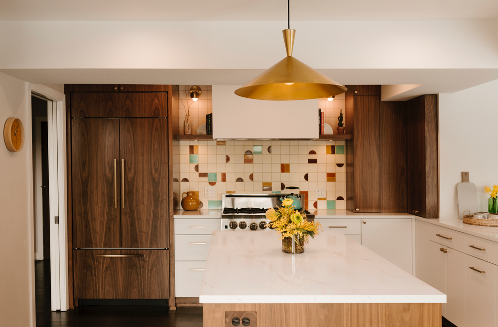 A Radiant Retro Backsplash