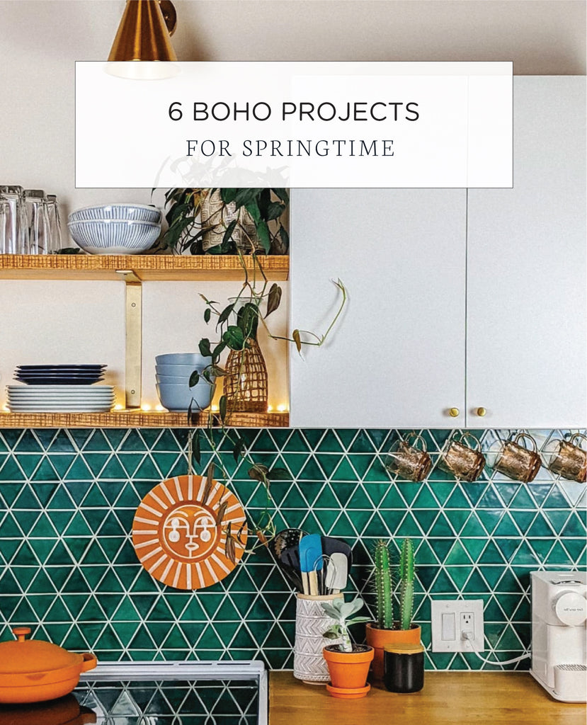 How To Make A Boho Chic Ceramic Tile Planter Box