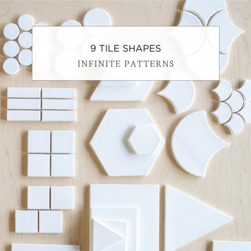 9 Tile Shapes, Infinite Patterns
