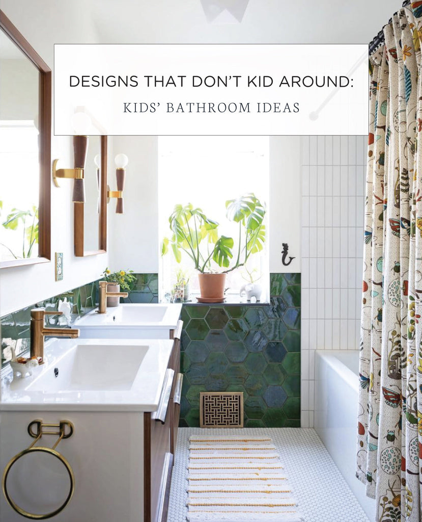 Designs that Don't Kid Around: Kids' Bathroom Ideas – Mercury Mosaics