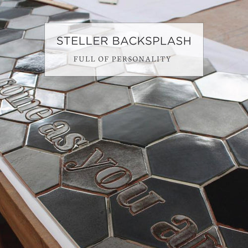 Steller Backsplash Full of Personality