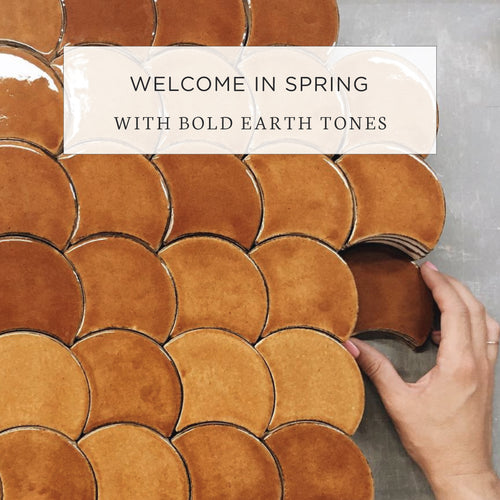 Welcome in Spring with Bold Earth Tones