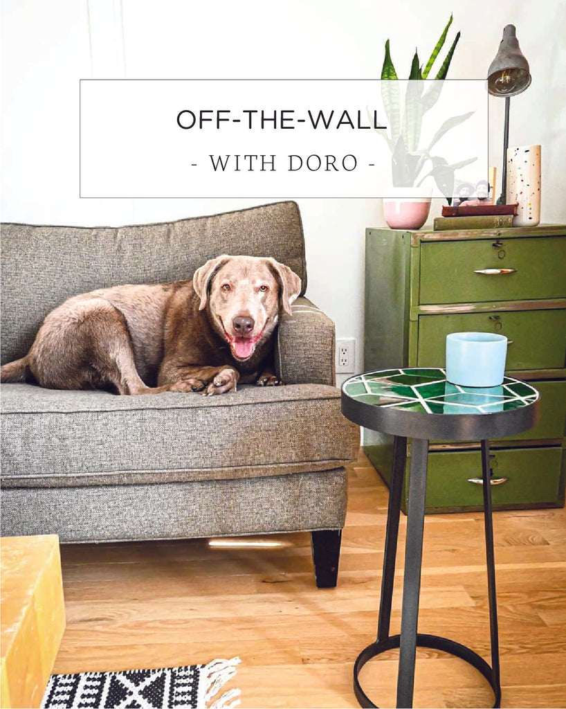 Off the Wall: Tile is On the Table Top with Room & Board