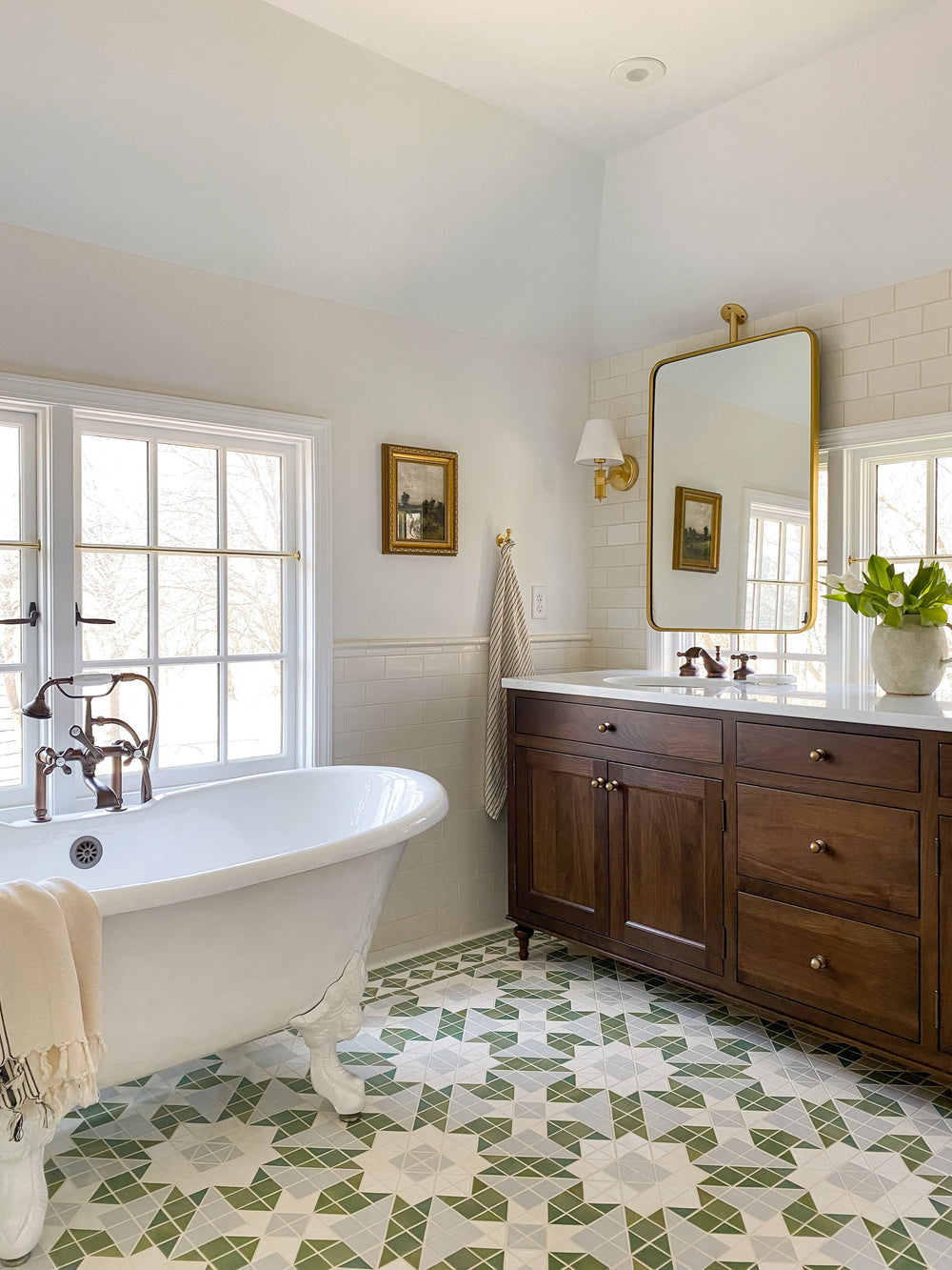 Custom Ensuite with Vintage Charm