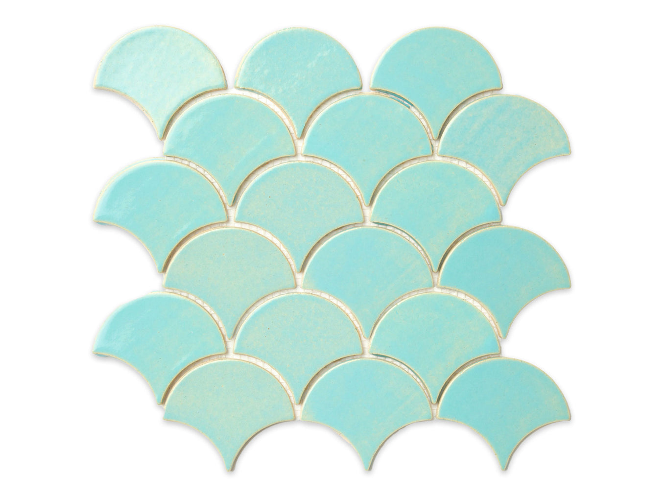 Medium Moroccan Fish Scales - 12W Blue Bell