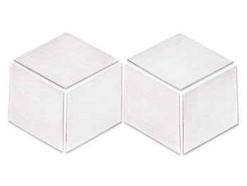 Large Cube Diamonds - 130 White