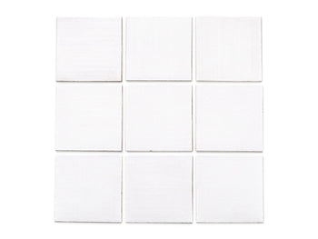 4"x4" Subway Tile - 130 White