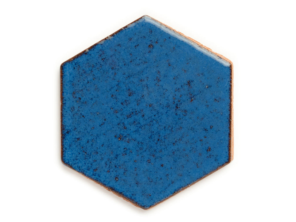 Sapphire Blue Small Hexagon Tile | Shop Mercury Mosaics Tile