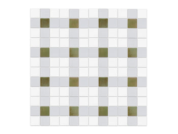 2"x2" Sheeted Tile Pattern - Eastlake Plaid Blend