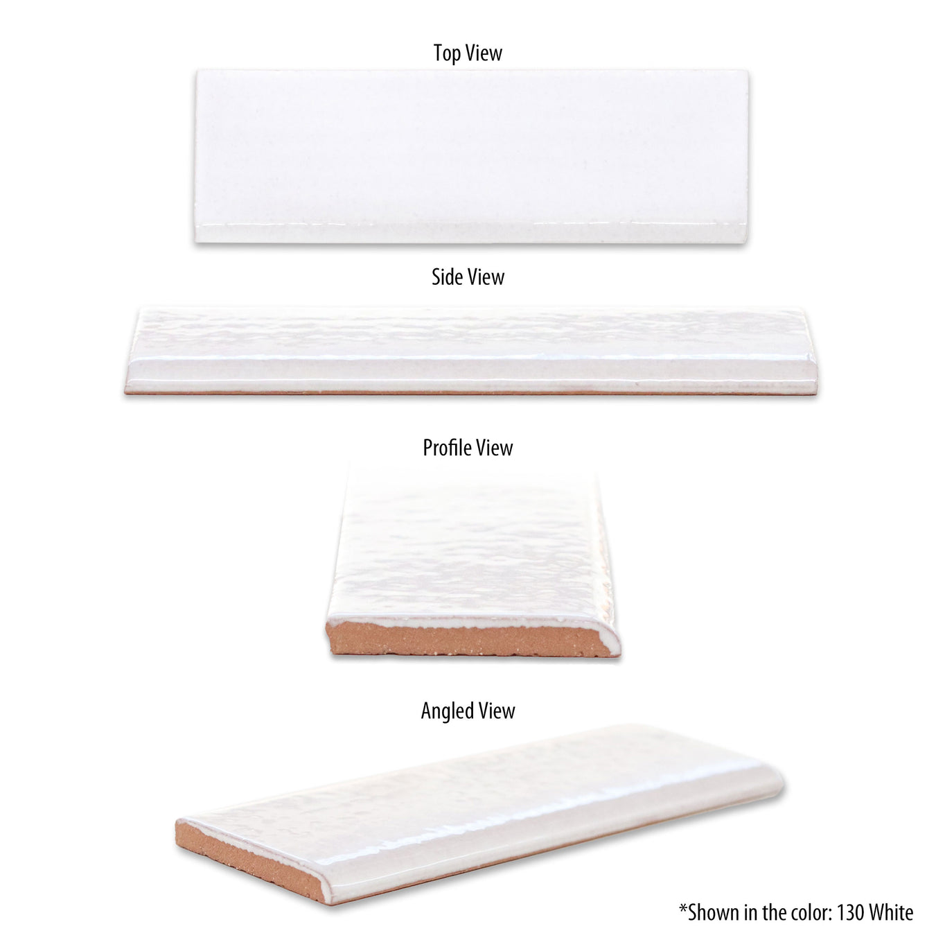 2"x6" Bullnose