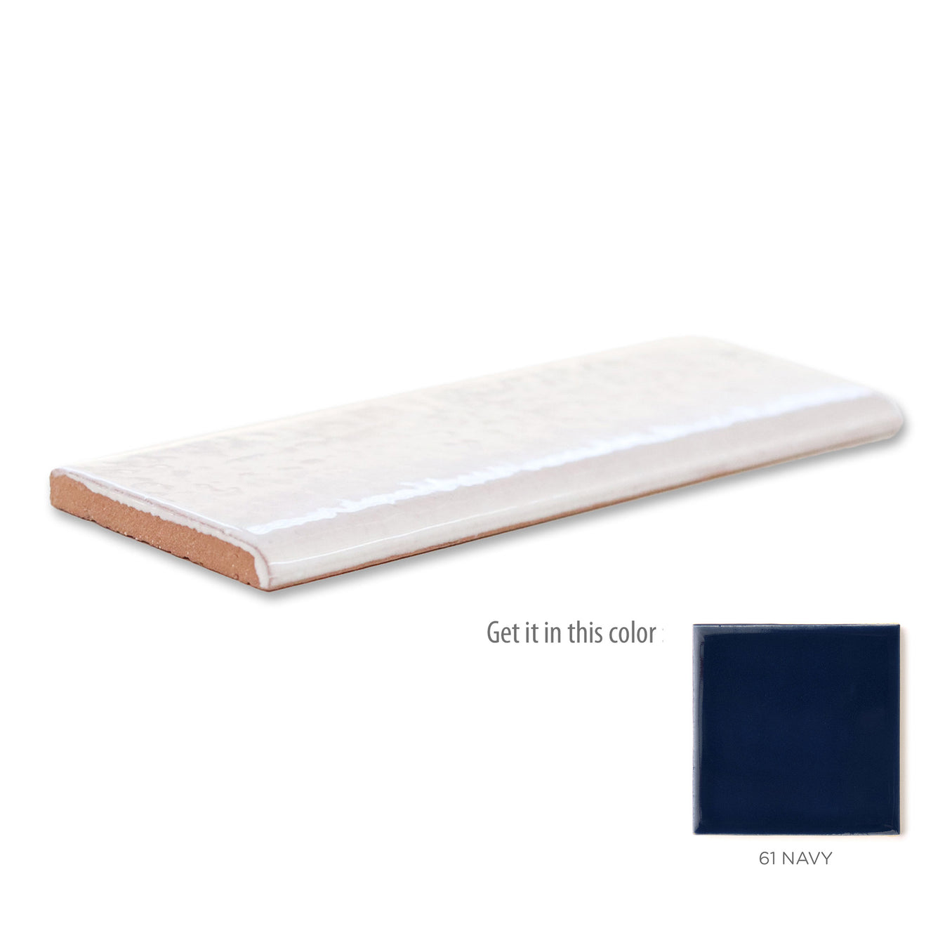 2"x6" Bullnose - 61 Navy