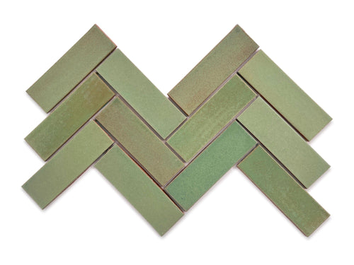 Herringbone Tile - 123R Patina