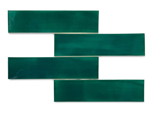 3x12 Subway Tile Emerald, emerald green subway tile, emerald green tile