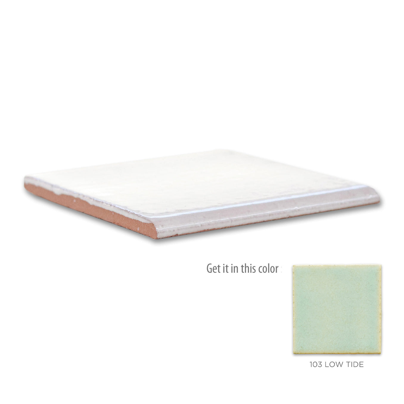 4"x4" Bullnose - 103 Low Tide