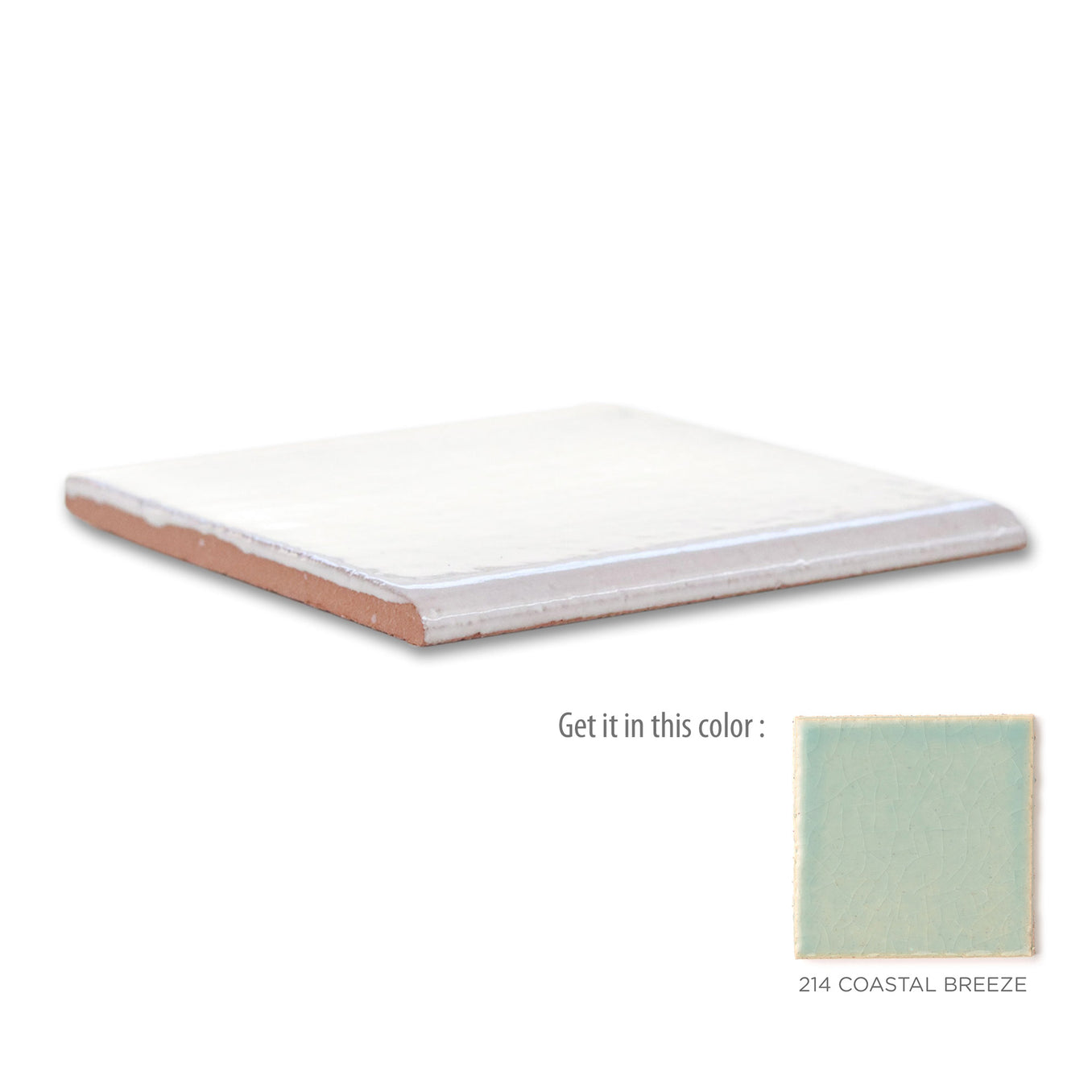 4"x4" Bullnose - 214 Coastal Breeze