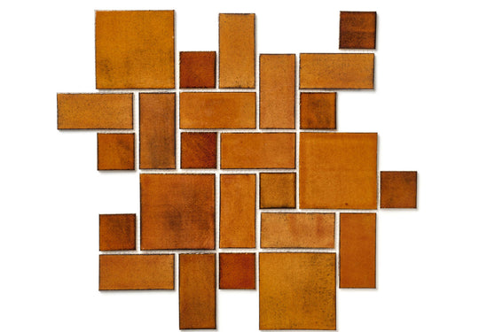 Large Craftsman Squares<br>65W Amber