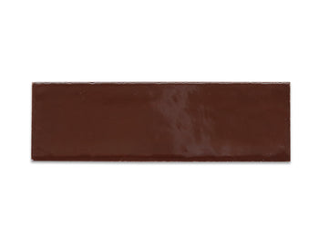 2"x6" Sheeted Herringbone Pattern - 321 Black Cherry