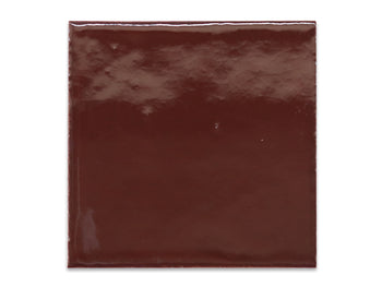 4"x4" Subway Tile - 321 Black Cherry