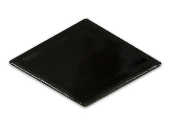 Medium Chevron Diamonds - 613 Black