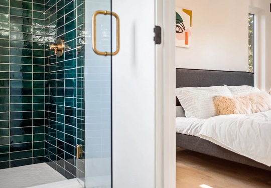 Classic Historic-inspired Master Shower