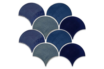 Large Moroccan Fish Scales - Deep Sea Blend
