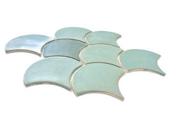 Large Moroccan Fish Scales - 913 Old Copper