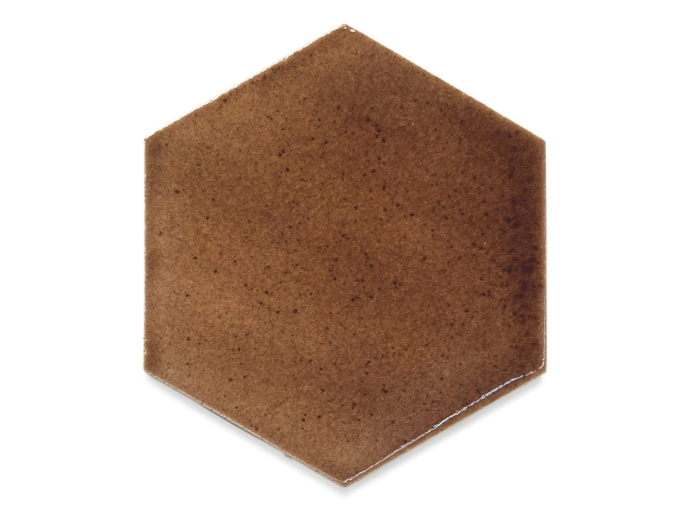 Large Hexagon - 17 Hazelnut