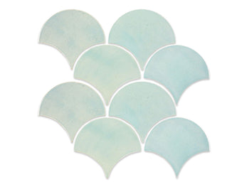 Large Moroccan Fish Scales - 214 Coastal Breeze