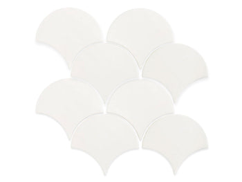 Large Moroccan Fish Scales - 301 Marshmallow