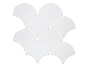 Large Moroccan Fish Scales - 77 Grey