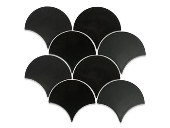 Large Moroccan Fish Scales - Onyx Blend