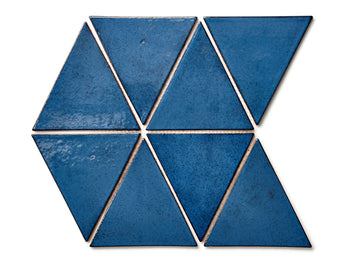 Large Triangles - 23 Sapphire Blue