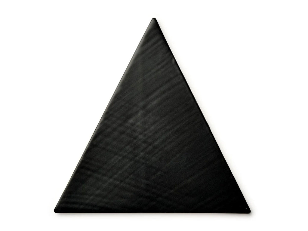Large Triangles - 366 Satin Black – Mercury Mosaics